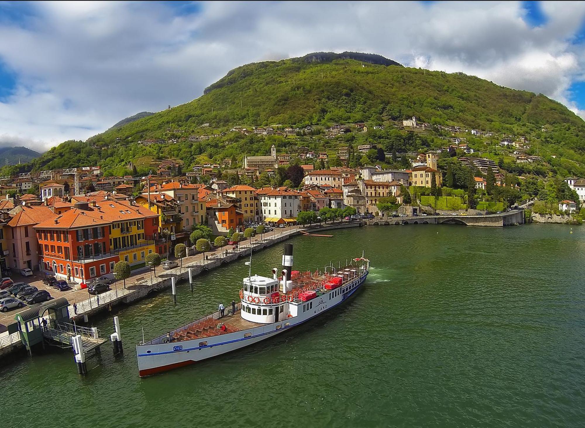 Apartamento Elegant Historic Large House On Lake Como Gravedona Exterior foto